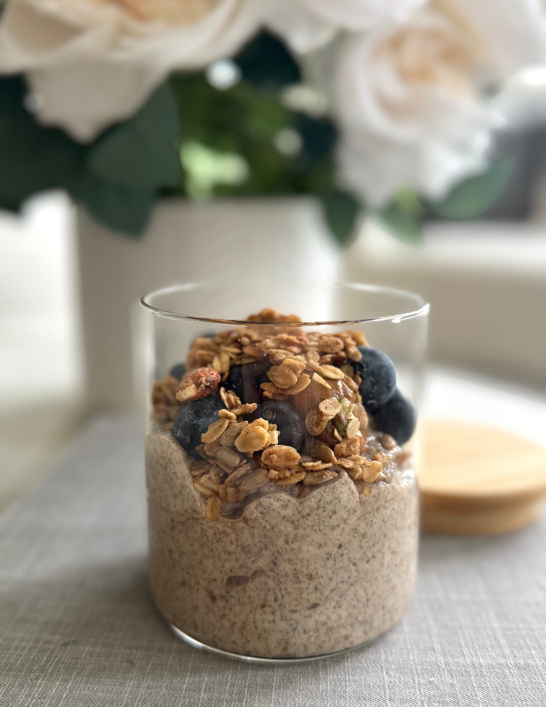 Blended chia pudding
