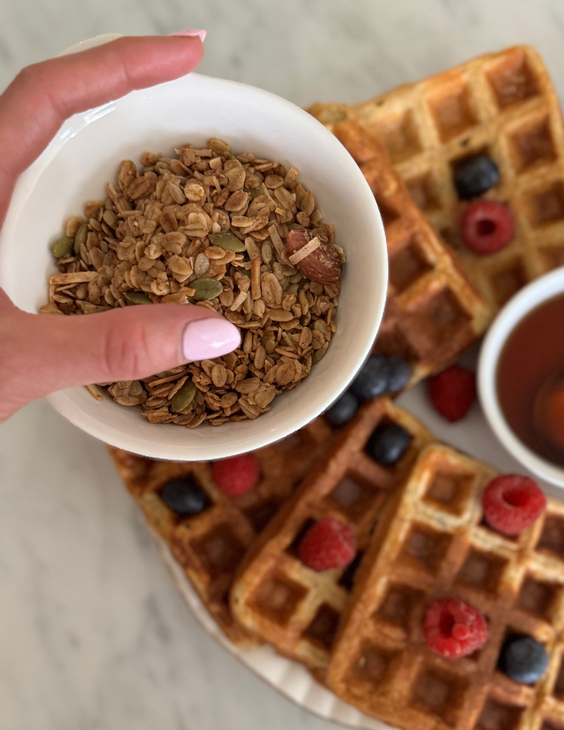Healthy waffles